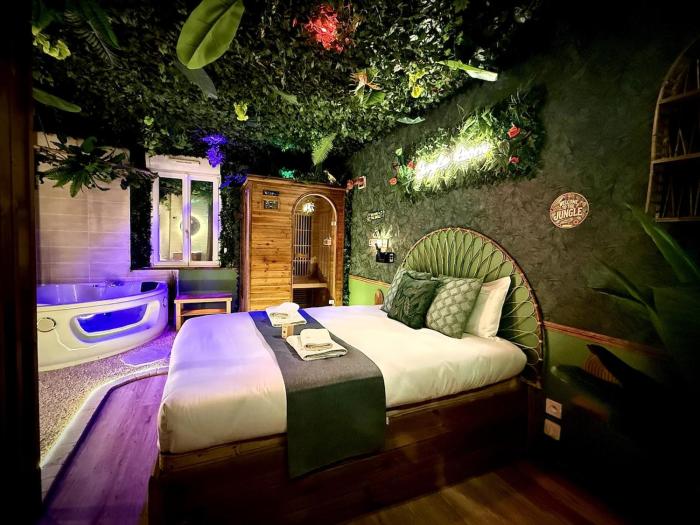 Jungle Room Jacuzzi Ambiance Tropicale