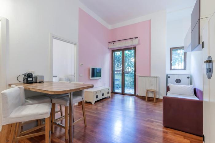 APT con Giardino privato vicino stazione Lambrate - relax e lavoro