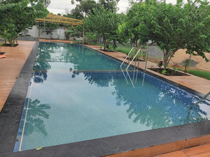 Sivarama garden resort 8 AC living hall with 8 AC BHK stay &2 swimming pools& Box Cricket, settil andnear beach road, vishakhapatnam