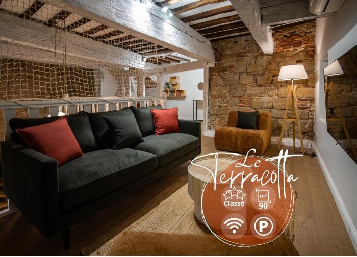 Le Terracotta - Grand Triplex Confort & Chaleureux