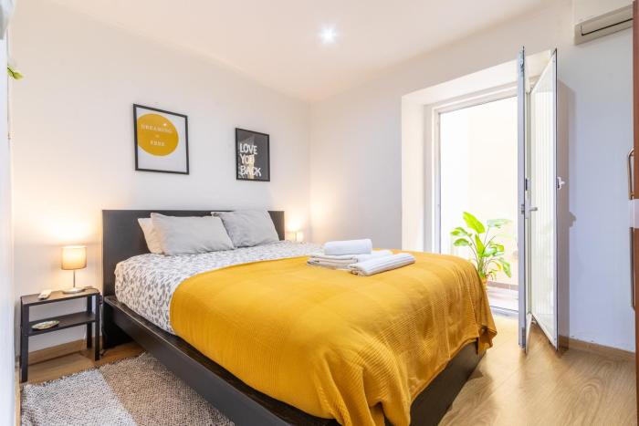 Central Lisbon Apartment with Private Patio