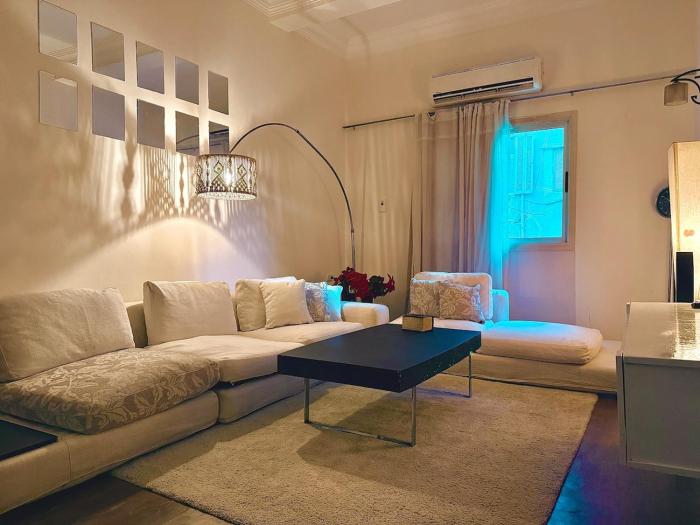 Bright 2-BR apartment central Zamalek