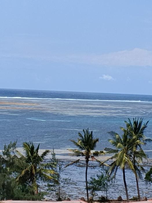 sea waves view nyali apartment