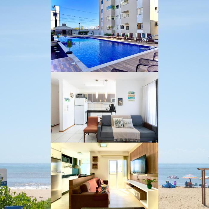 Apartamento a 400M PRAIA com PISCINA sacada com CHURRASQUEIRA privativa Wi-Fi Portaria 24h PLAYGROUND INFANTIL Quadra de esportes e vaga privativa de GARAGEM Reserve agora mesmo