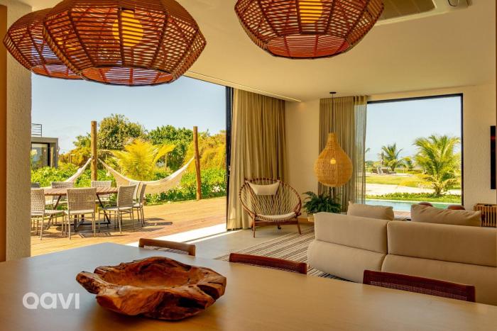 Casa com Piscina na Praia de Tatuamunha by Qavi