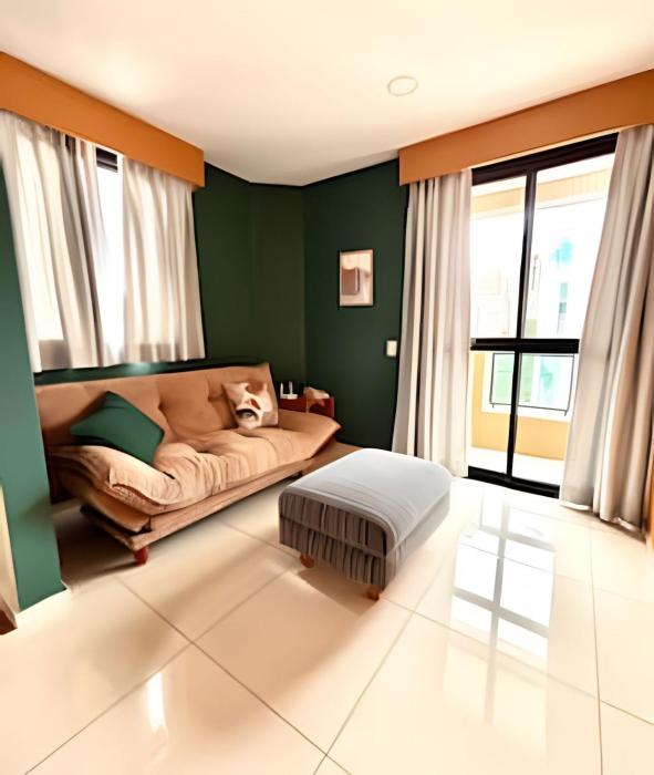 Flat ótima localização com vaga