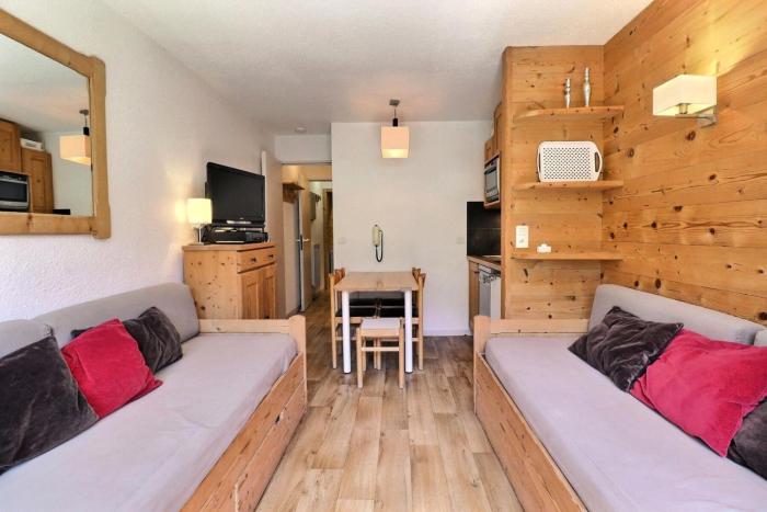 Résidence Pralin - CHARMANT STUDIO CABINE 4 PERSONNES - RENOVE - SKIS AUX PIEDS MAE-1803