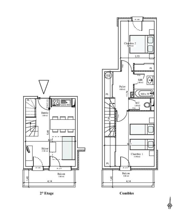 Résidence Le Criterium - Résidence Le Critérium 3 Chalet A Appartement 5 MAE-2063