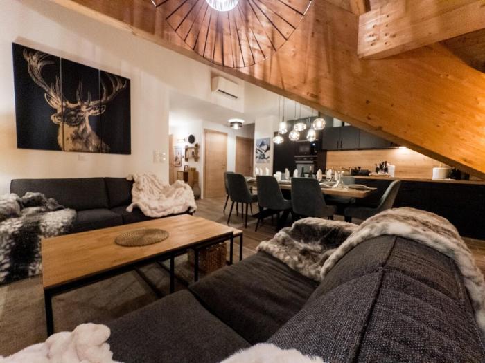 Grand appartement familial avec terrasses à 2 pas de pistes