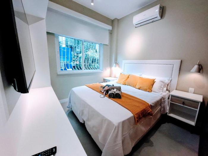 Design, Aconchego e 4 hospedes no Leblon