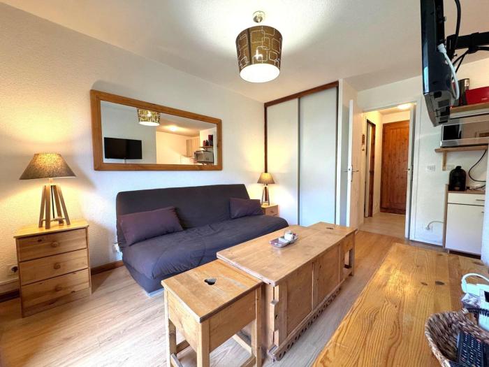 Appartement cosy avec accès aux pistes, animaux admis - FR-1-452-46