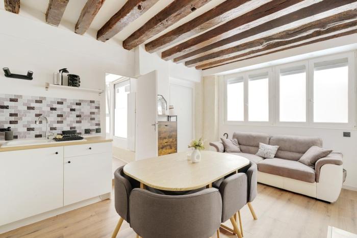 Marais-Montorgueil - Cozy Apartment - 2BR-8P