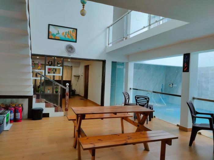 Nest 4Bhk villa with an indoor pool