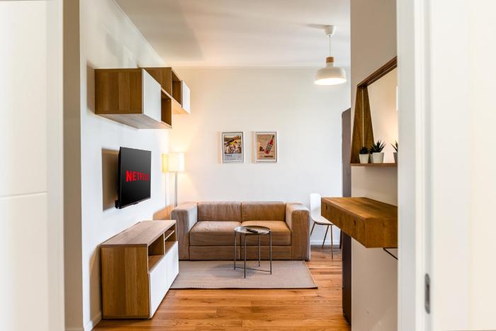 Design Flat with Terrace at 10 min San Siro Stadium