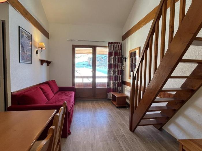 Confortable appartement pour 6 personnes avec wifi à Plagne Soleil - FR-1-351-187