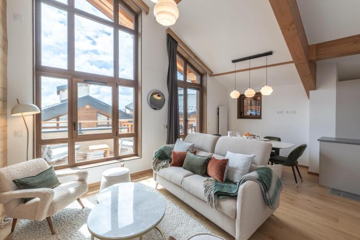 Alpe dHuez Houses - Chez Charlotte - 2 chambres, Luxe et cozy pour 4