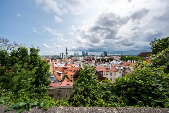 Old Kings View of the Old Town Tallinn, 2BR, 2-bath
