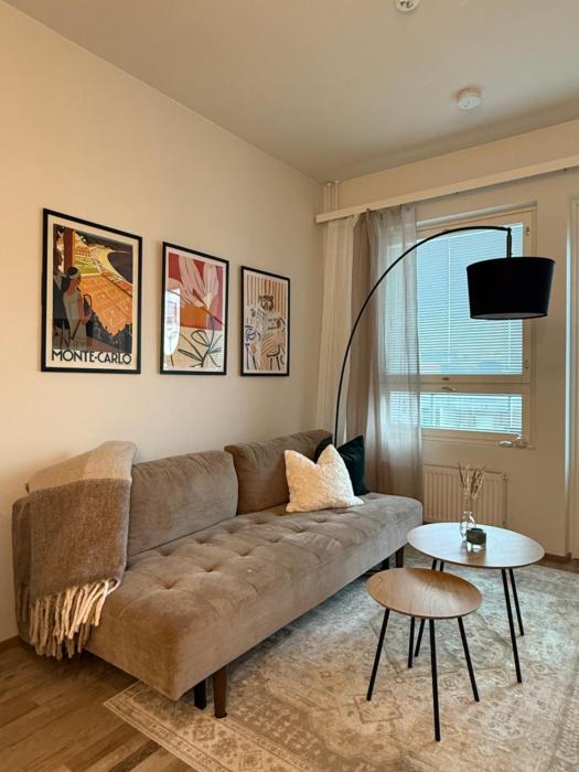 City center apartment with own sauna