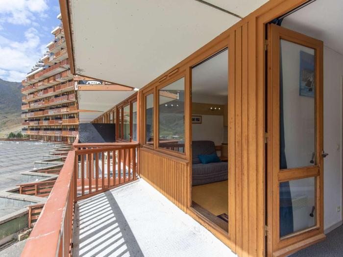 Appartement 6 pers - 1 ch, pied des pistes avec balcon - La Mongie - FR-1-404-34