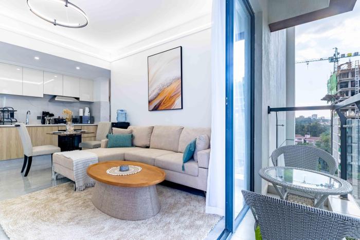 Elegant Modern Flat at Riara One Residence near Junction Mall