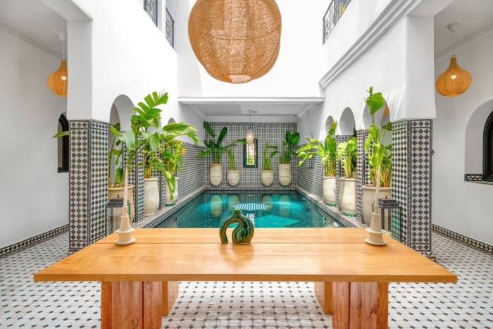 Riad Villa Palmeraie Marrakech with Private Pool