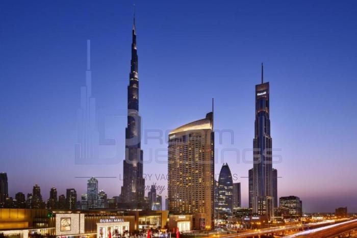 Emaar Fashion Avenue Studio Burj view