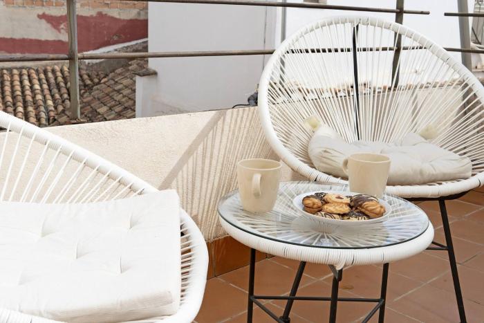 Estudio con terraza y vistas a la Alhambra