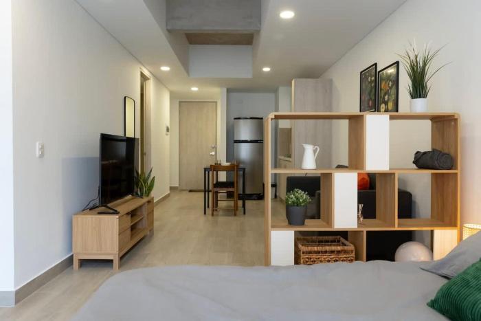 Cozy minimalist studio downtown & La Perseverancia