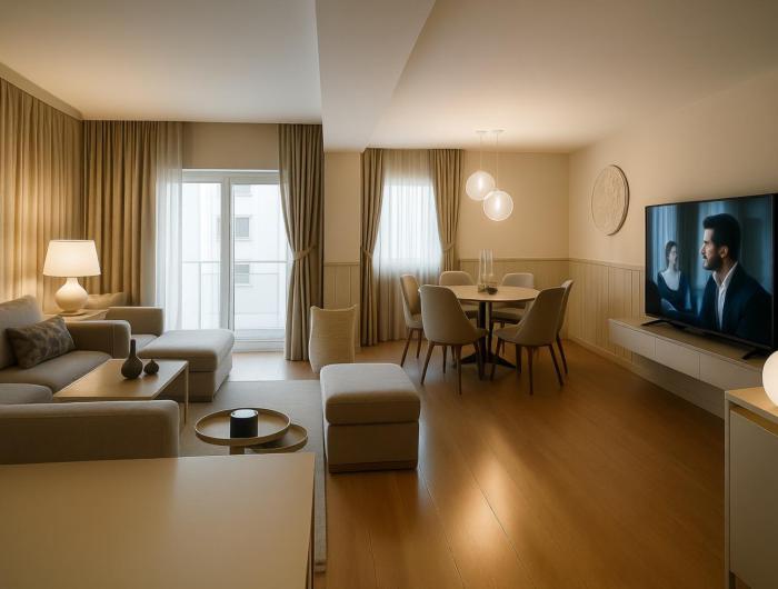 Elegant 3-Bedroom Furnished Apartment