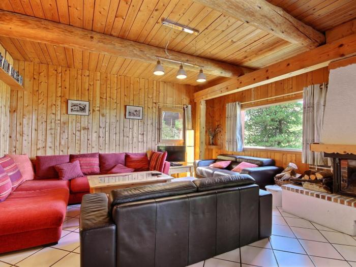 Chalet 15 personnes, proche pistes, 7 chambres, La Plagne - FR-1-455-158