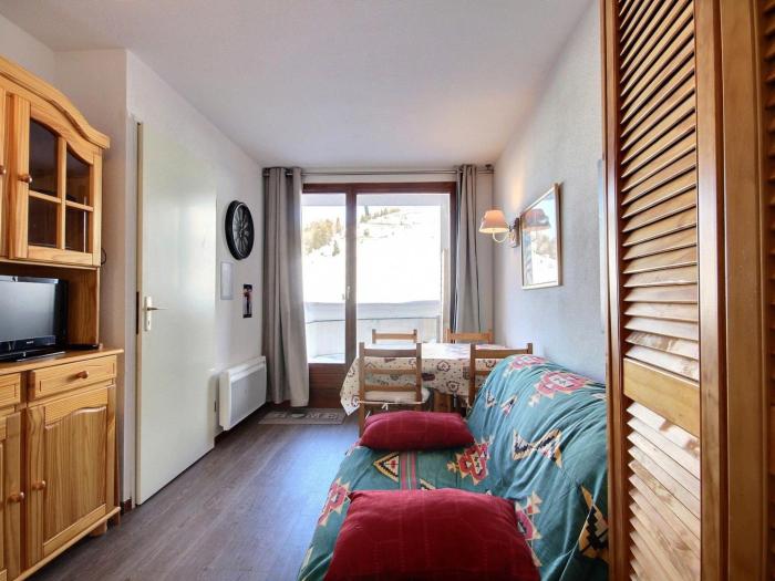 Appartement cosy 4 pers avec grande terrasse au pied des pistes - FR-1-455-26