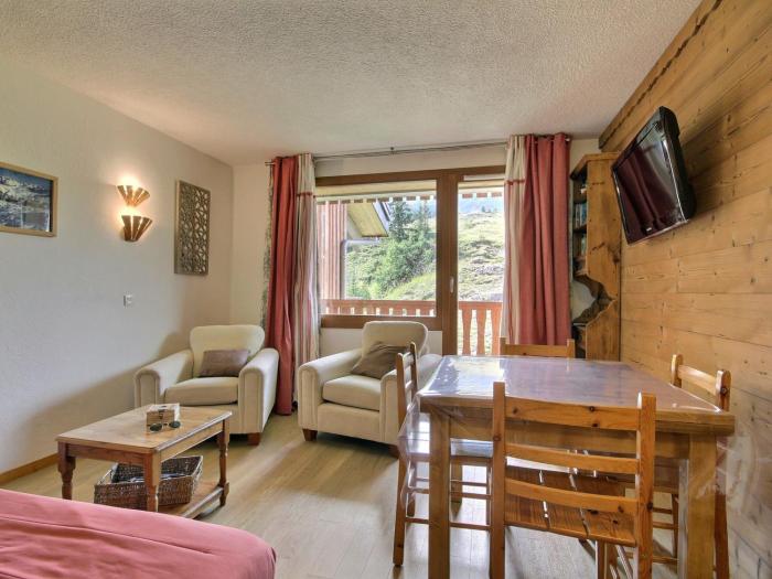 Charmant 2 pièces au pied des pistes avec balcon, pour 4 personnes - FR-1-455-139