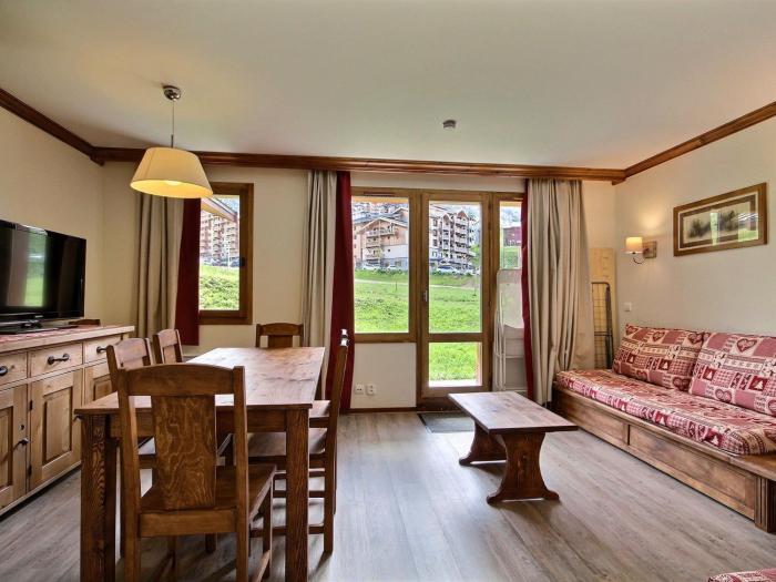 Bel appartement en rez-de-chaussée avec accès direct aux pistes à Plagne Soleil - FR-1-455-46