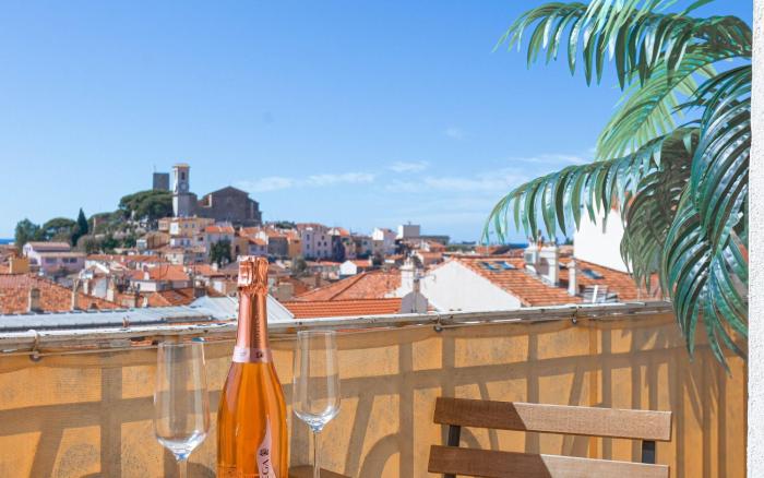 Bel Appartement 5* Vue Mer Et Suquet - Centre Cannes