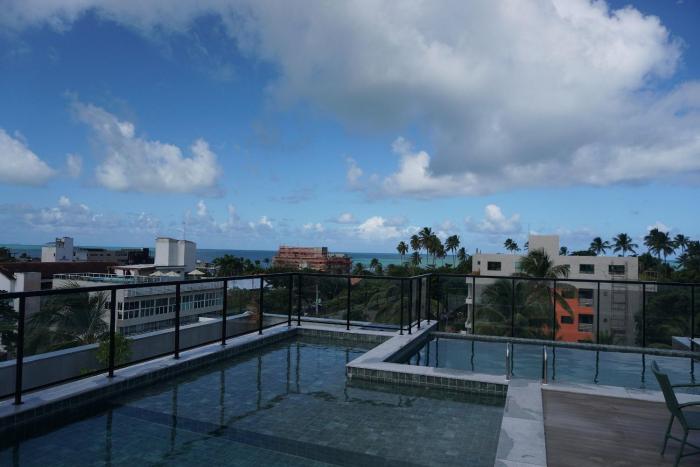 Flats no Centrinho de Porto de Galinhas - 100m piscinas naturais