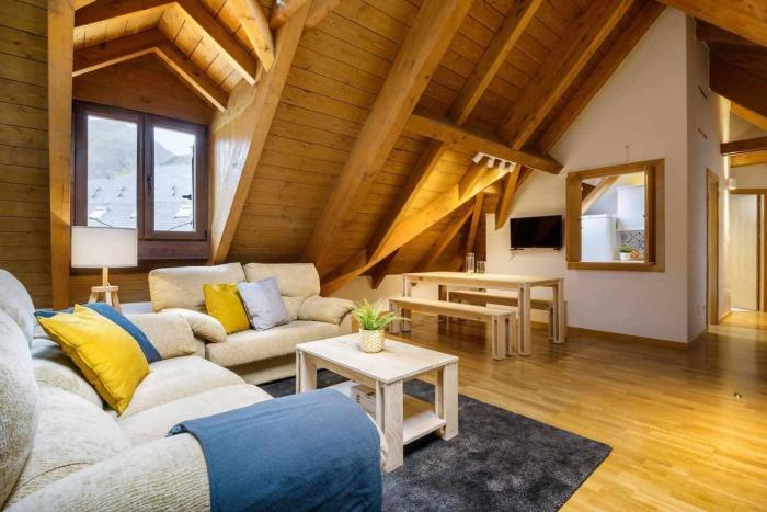 Ático Anayet, apartamento a pie de pistas en Panti