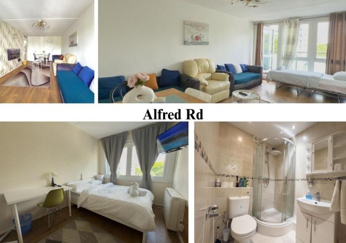 Comfortable 2BR London Stay 4 Beds Sleeps 5