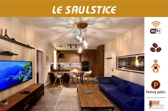 SAULSTICE, Appartement cosmique hyper centre