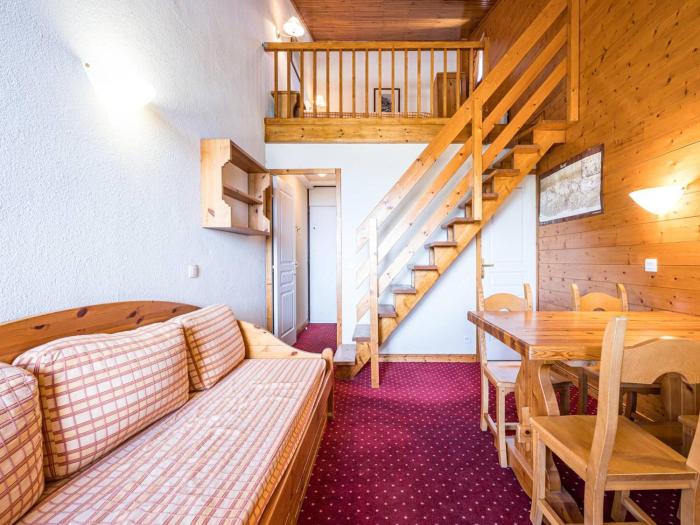 Charmant appartement 4 pers avec mezzanine, proche pistes à Plagne Villages - FR-1-351-260