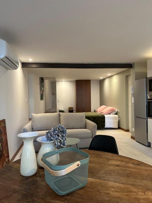 Grand studio refait à neuf