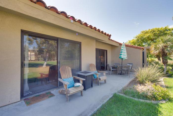 Pet-Friendly Stay with Patio in Palm Desert Resort!
