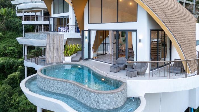 Tropical 3Br Infinity Pool & Sea Jungle View
