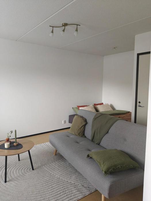 Kotoisa yksiö lähellä palveluita