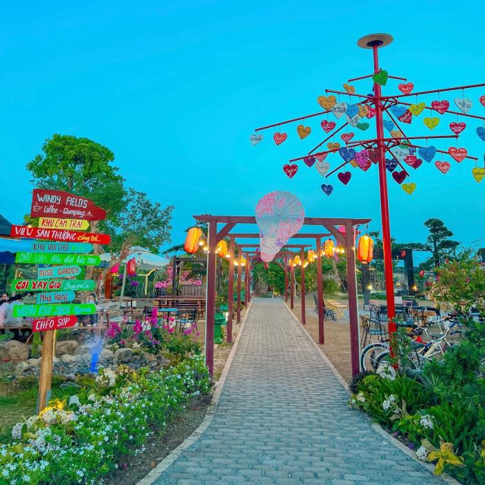 Cafe cắm trại Đồng Gió Phước Hải