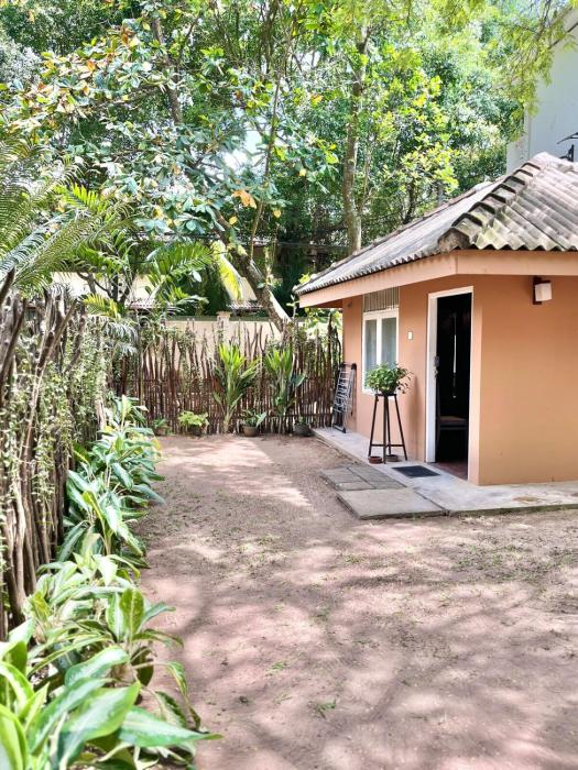 A cozy house with private territory