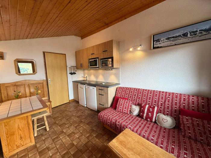 Appartement aux Saisies, 4 pers, balcon sud, proche des pistes - FR-1-293-378