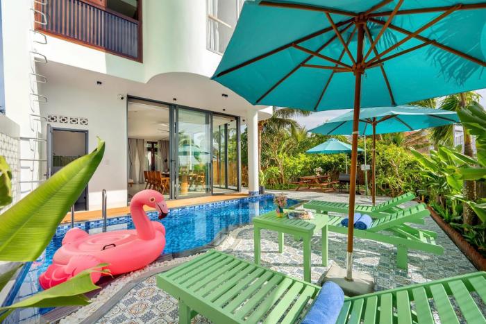 3BR beach Villa with private pool