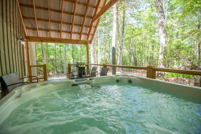 Updated 2 Bd Cabin, Hot Tub, Mins to New River & Parkway
