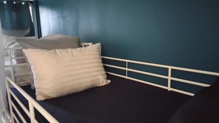 Male shared room daily stay from 8pm-10am