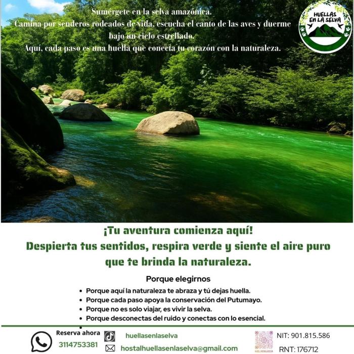 Huellas en la selva sas zomac